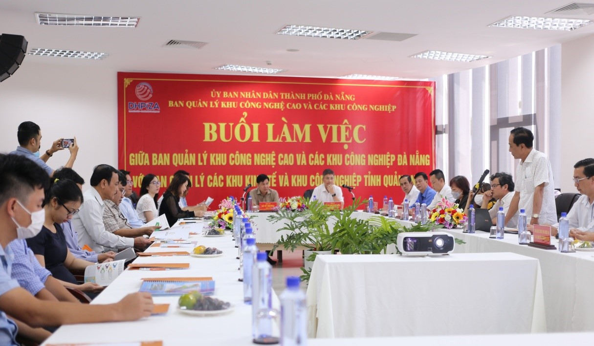 Triển khai hợp tác, thúc đẩy thu hút đầu tư vào Khu công nghệ cao,  các khu công nghiệp Đà Nẵng và các Khu kinh tế, Khu công nghiệp  tỉnh Quảng Nam