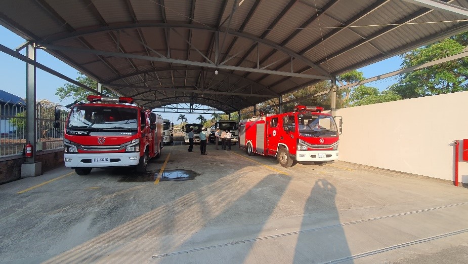 Lễ ra mắt Đội phòng cháy, chữa cháy (PCCC) chuyên ngành KCN Điện Nam – Điện Ngọc